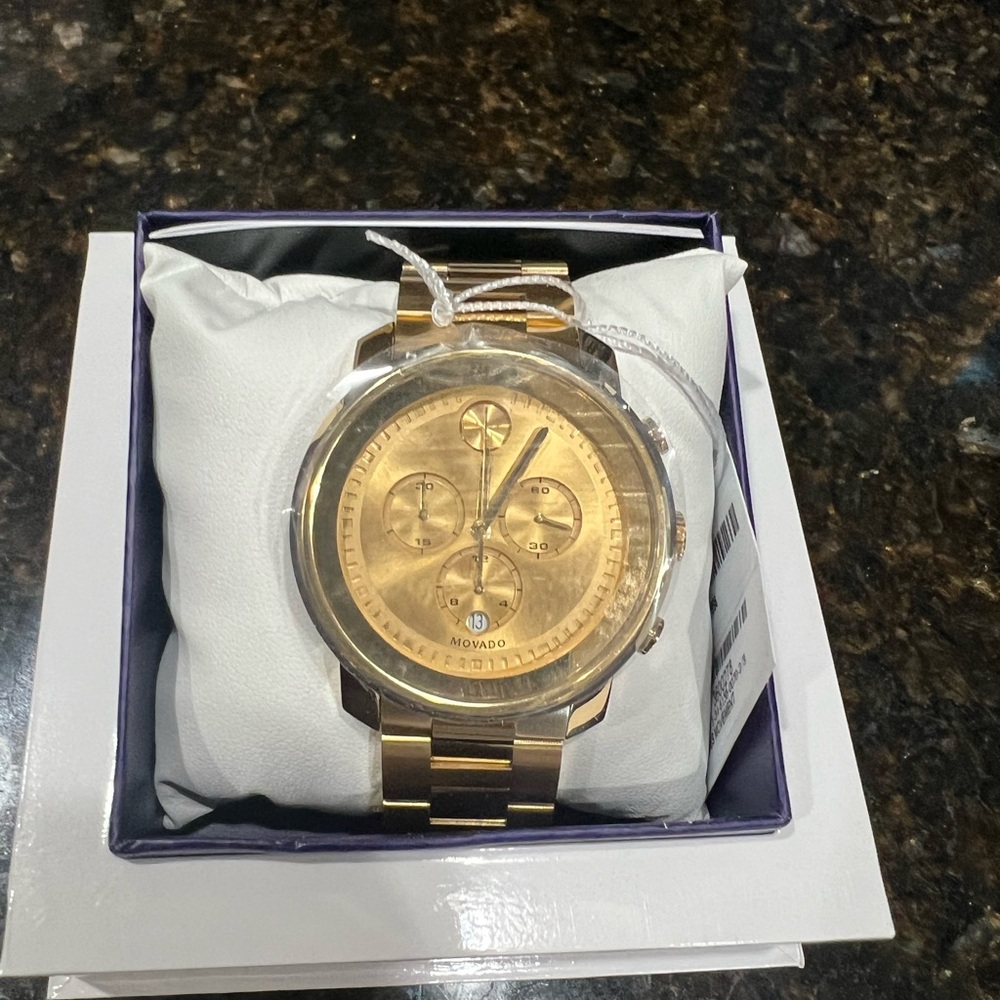 Brand New Movado watch, never worn with tags